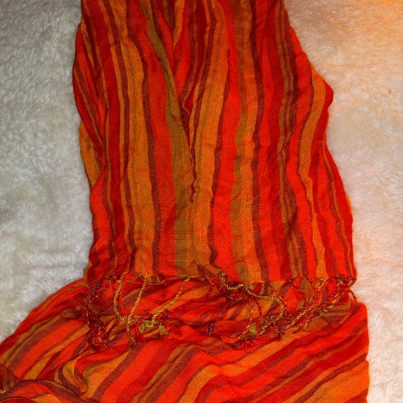 Cashmina Pashmina Blood Orange Sunrise - Picture 1 of 1